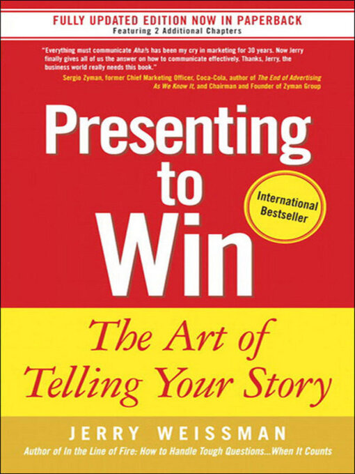 Title details for Presenting to Win by Jerry Weissman - Available